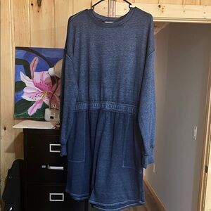 Time and Tru Black Long Sleeve Top